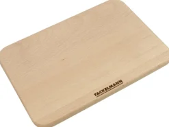 Fackelmann Küchenhelfer<Essbrett Fair klein 15 cm x 21 cm Buche