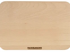 Fackelmann Küchenhelfer<Essbrett Fair klein 15 cm x 21 cm Buche