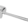 Fackelmann Küchenhelfer<Fleischklopfer Klein Aluminium 22,5 cm Silber