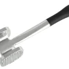 Best Fackelmann Fleischklopfer Komfort Groß 27,5 cm x 7,5 cm Schwarz-Silber
