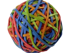 Fackelmann Küchenhelfer<Gummiring-Ball 190 Stück Bunt