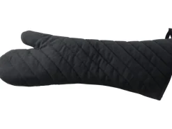 Fackelmann Küchenhelfer<Hitzeschutzhandschuh XXL 48 cm Schwarz