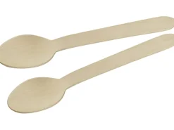 Fackelmann Küchenhelfer<Holzlöffel Fair 16 cm 30 Stück