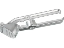 Fackelmann Küchenhelfer<Knoblauchpresse 3in1 Aluminium