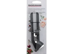 Fackelmann Knoblauchpresse 3-in-1 Dunkelgrau Alu< Küchenhelfer
