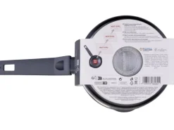 New Fackelmann Kochtopf mit Stiel und Deckel Statement 16 cm Keramik