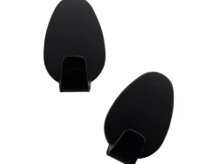 Hot Fackelmann Ovalklebehaken Schwarz 2 Stück 3 cm