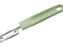 Fackelmann Pendelschäler Ecolution 19 cm Lichtgrau-Mintgrün< Vorratsbehälter|Küchenhelfer