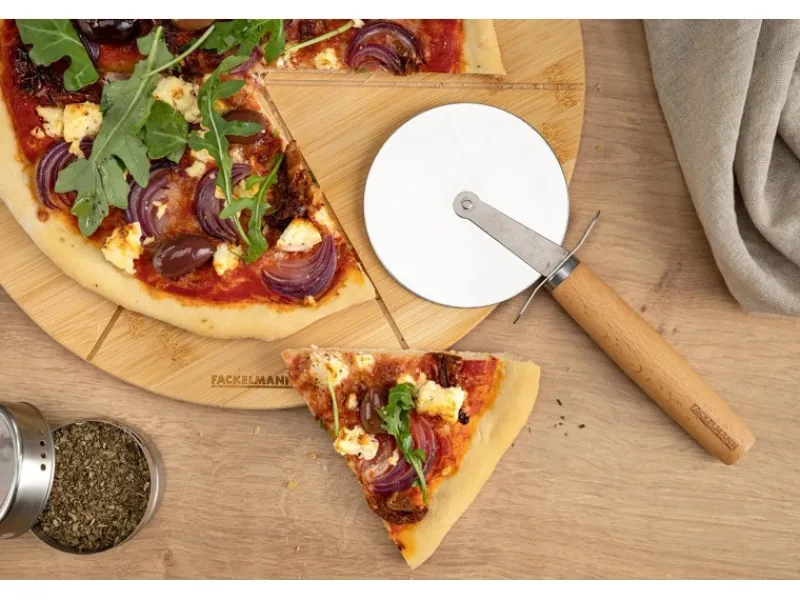 Fackelmann Pizzaschneider XXL Fair 23 cm