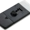 Fackelmann Reinigungsschaber 3-teilig 10 cm x 4,5 cm Weiß-Schwarz< Küchenhelfer