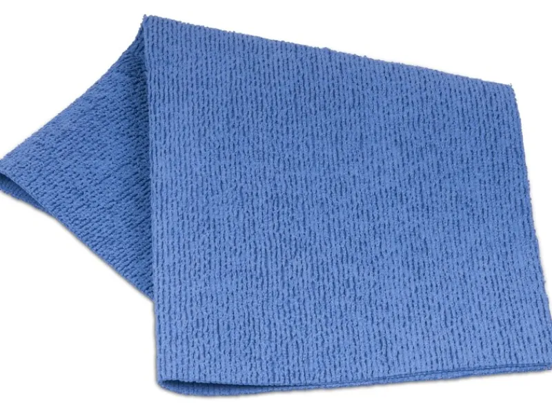 Discount Fackelmann Reinigungstuch für Badezimmer 30 cm x 30 cm Blau