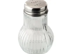 Fackelmann Küchenhelfer<Salzstreuer Rubin Glas 50 ml Transparent