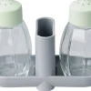Online Fackelmann Salz-und Pfefferstreuer Menage Eco 45 ml Lichtgrau-Mintgrün 3-teilig