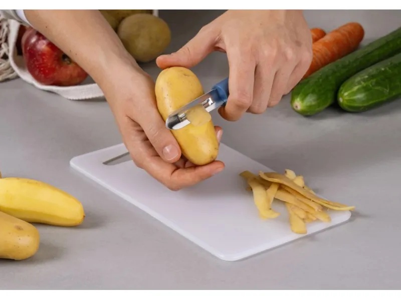 Fackelmann Küchenhelfer<Schäler Essential 19 cm INOX