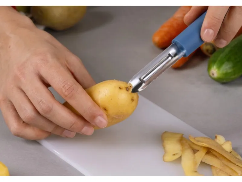 Fackelmann Küchenhelfer<Schäler Essential 19 cm INOX
