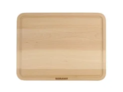 Fackelmann Schneidbrett Buche 30 cm x 23 cm x 1,5 cm Natur