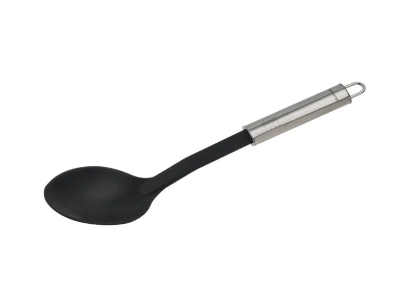 Fackelmann Servierlöffel 31 cm Schwarz/Silber< Pfannen|Küchenhelfer
