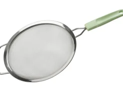 Fackelmann Sieb Ecolution 20 cm Lichtgrau-Mintgrün< Küchenhelfer