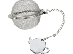 Outlet Fackelmann Teeball mit Tassenanhänger Ø 5 cm Edelstahl
