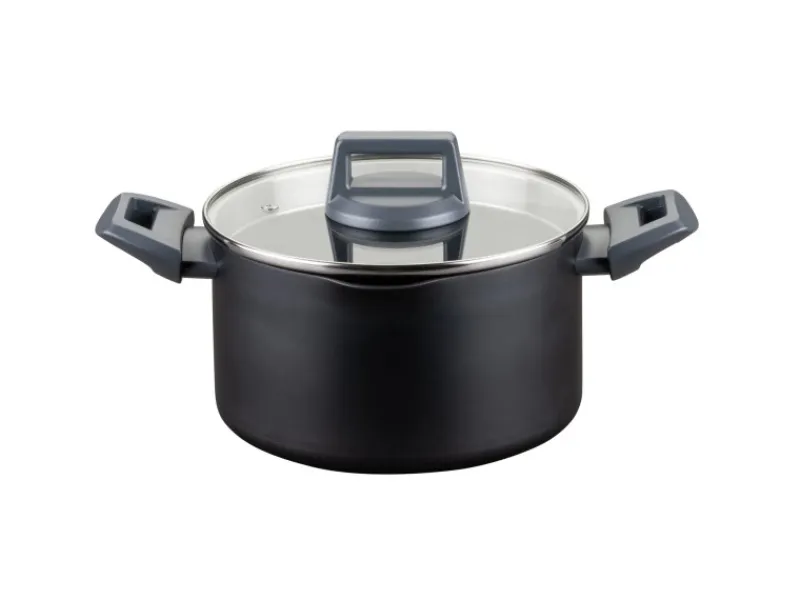 Fackelmann Pfannen|Herde<Topf mit Deckel Statement 20 cm Keramik
