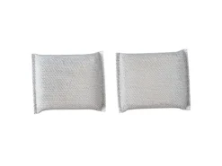 Best Fackelmann Topf-/Pfannenkissen-Set Kratzfrei 2-teilig Silber