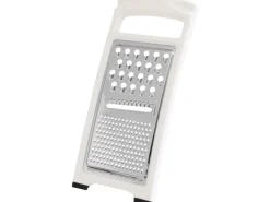 Fackelmann Universalreibe Arcadalina 27,5 cm x 11,5 cm Weiß-Silber< Küchenhelfer