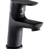 Best Fackelmann Waschbeckenarmatur Oxford 16 cm Schwarz Matt