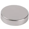 fix-o-moll Magnetscheibe Neodym Ø 12 mm x 3 mm Silber< Kühlschränke