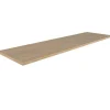Discount Flex-Well Exclusiv Flex-Well Arbeitsplatte Cosmopolitan Eiche 210 cm x 60 cm x 2,8 cm