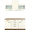 Flex-Well Pantryküchen|Miniküchen<Classic Küchenanrichte Vintea 150 cm Magnolia matt