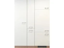 Clearance Flex-Well Classic Küchenerweiterung Florida 140 cm Weiß-Sonoma Eiche Nachbildung