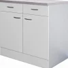 Flex-Well Classic Küchenschränke<Küchen-Unterschrank Wito 80 cm Weiß