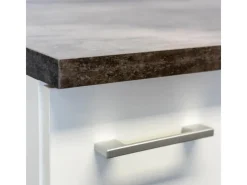 Flex-Well Classic Einbauküchen|Kühlschränke<Küchenzeile Lucca 270 cm Weiß matt