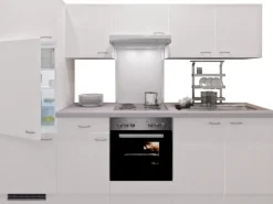 Outlet Flex-Well Classic Küchenzeile Wito 270 cm Weiß