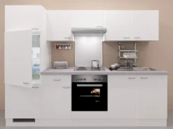 Outlet Flex-Well Classic Küchenzeile Wito 270 cm Weiß