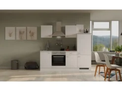 New Flex-Well Classic Küchenzeile Wito 220 cm Weiß