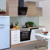 Flex-Well Classic Kühlschränke|Einbauküchen<Küchenzeile Florida 220 cm Sonoma Eiche-Weiß-Sonoma Eiche
