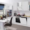Flex-Well Classic Küchenzeile Wito 280 cm Weiß< Kochfelder|Kühlschränke