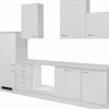 Clearance Flex-Well Classic Küchenzeile Wito 280 cm ohne E-Geräte Weiß
