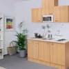 Flex-Well Classic Singleküche Nano 150 cm Buche Nachbildung< Single-Küchen|Pantryküchen