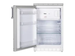 Flex-Well Exclusiv Büroküche Morena 210 cm Basaltgrau matt-San Remo Eiche hell< Single-Küchen|Einbauküchen