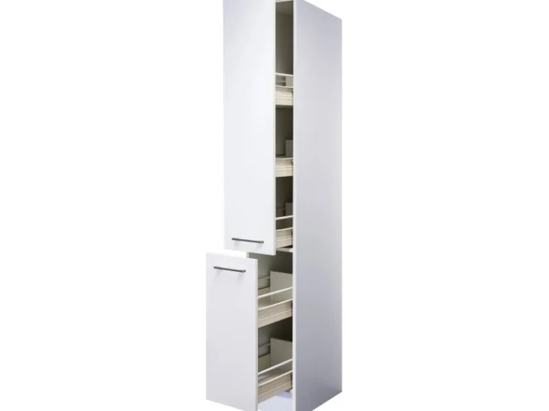Flex-Well Exclusiv Küchenschränke<Küchen-Apotheker-Küchen-Hochschrank Joelina 30 cm