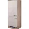 Flex-Well Exclusiv Küchenschränke<Küchen-Geräteumbauschrank Orlando 60 cm Kaschmir Glanz