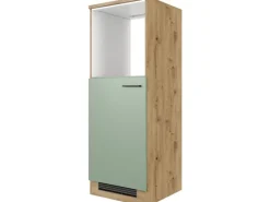 New Flex-Well Exclusiv Küchen-Geräteschrank Cara 60cm (H169cm) Schilfgrün-Artisan