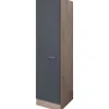 Outlet Flex-Well Exclusiv Küchen-Geschirrschr. Morena 50cm Basaltgrau - San Remo Eiche