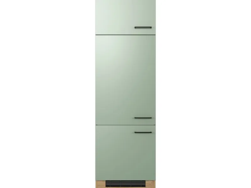 Discount Flex-Well Exclusiv Küchen-Geräteschrank Cara 60x200cm Schilfgrün matt-Artisan E.