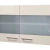 Flex-Well Exclusiv Küchen-Hängeschrank Orlando 100x55cm Kaschmir Gl.-Sonoma Eic< Küchenschränke
