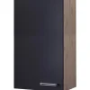 Flex-Well Exclusiv Küchenschränke<Küchen-Hängeschrank Lara 50x89cm Anthrazit-San Remo Eiche