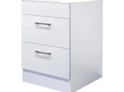 New Flex-Well Exclusiv Küchen-Kochstellenschrank Joelina 60cm ohne Arbeitsplatte W.