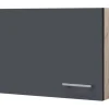 Flex-Well Exclusiv Küchen-Kurz-Oberschrank Morena 60x32cm Basaltgrau-San Remo< Küchenschränke